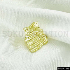 Gold Plated Pendant Necklace Earring and Ring SKU7349