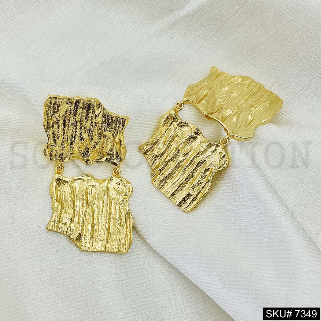 Gold Plated Pendant Necklace Earring and Ring SKU7349