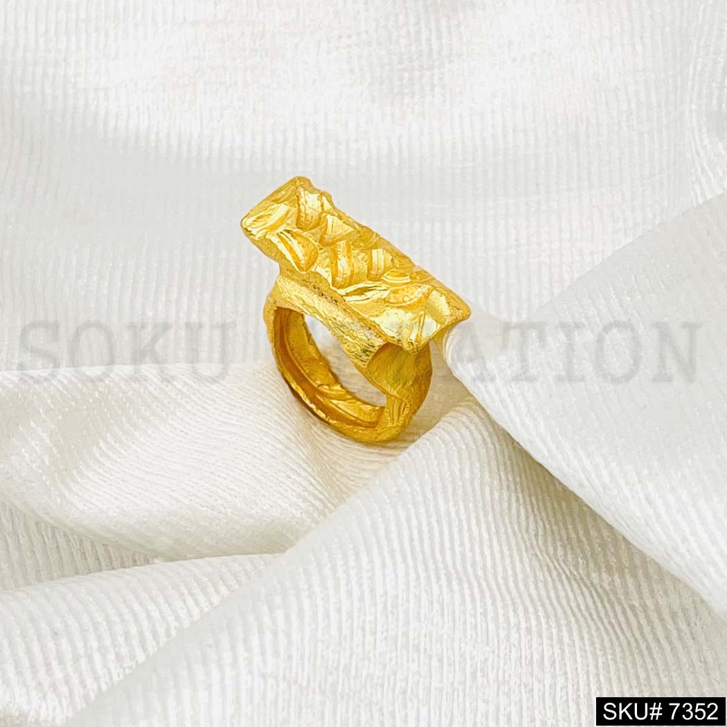 Gold Rose and Silver Plated Ring SKU7352