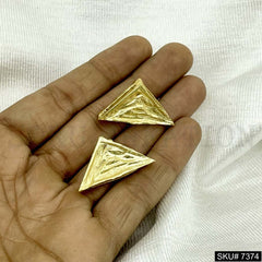 Gold Plated Pendant Necklace Earring and Ring SKU7374
