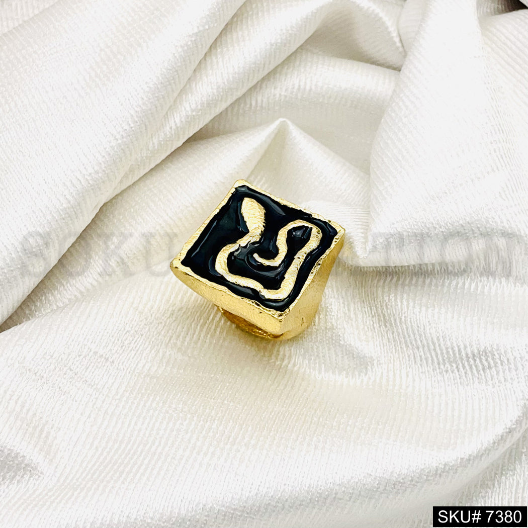 Gold Plated Handmade Snake Ring SKU7380