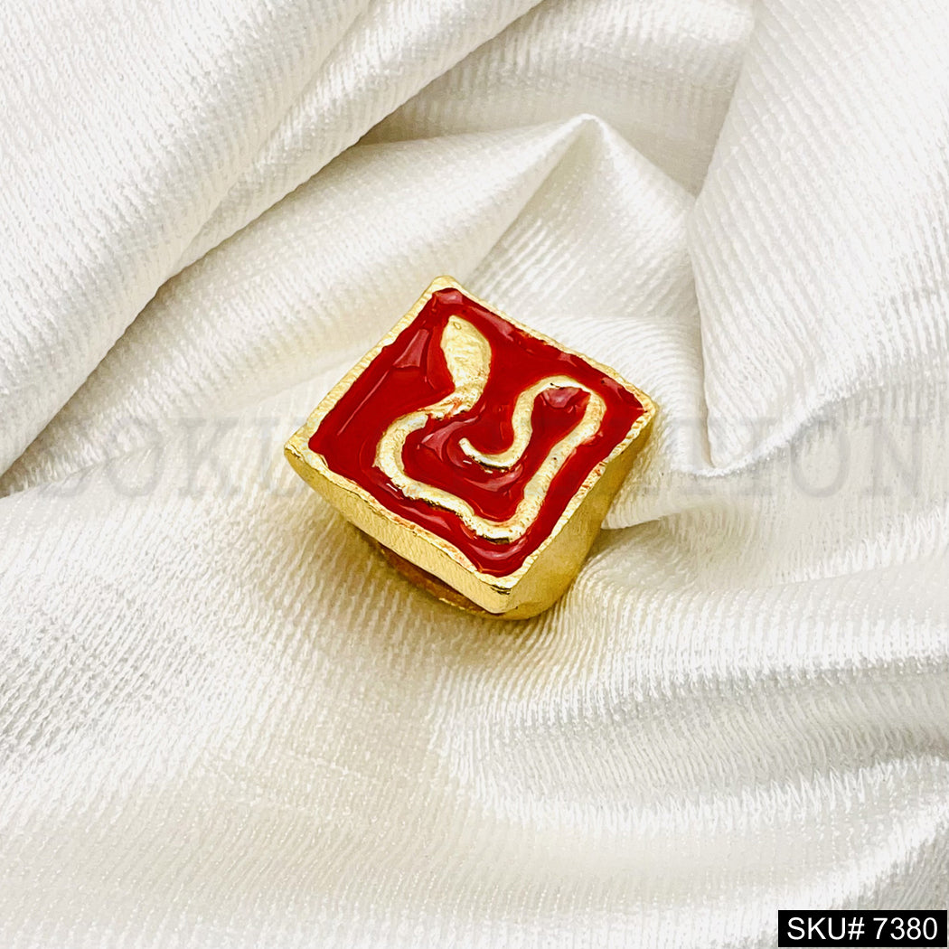 Gold Plated Handmade Snake Ring SKU7380